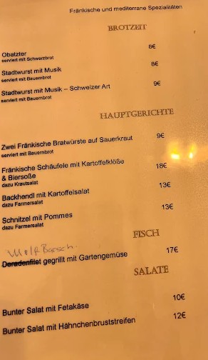 Menü 2